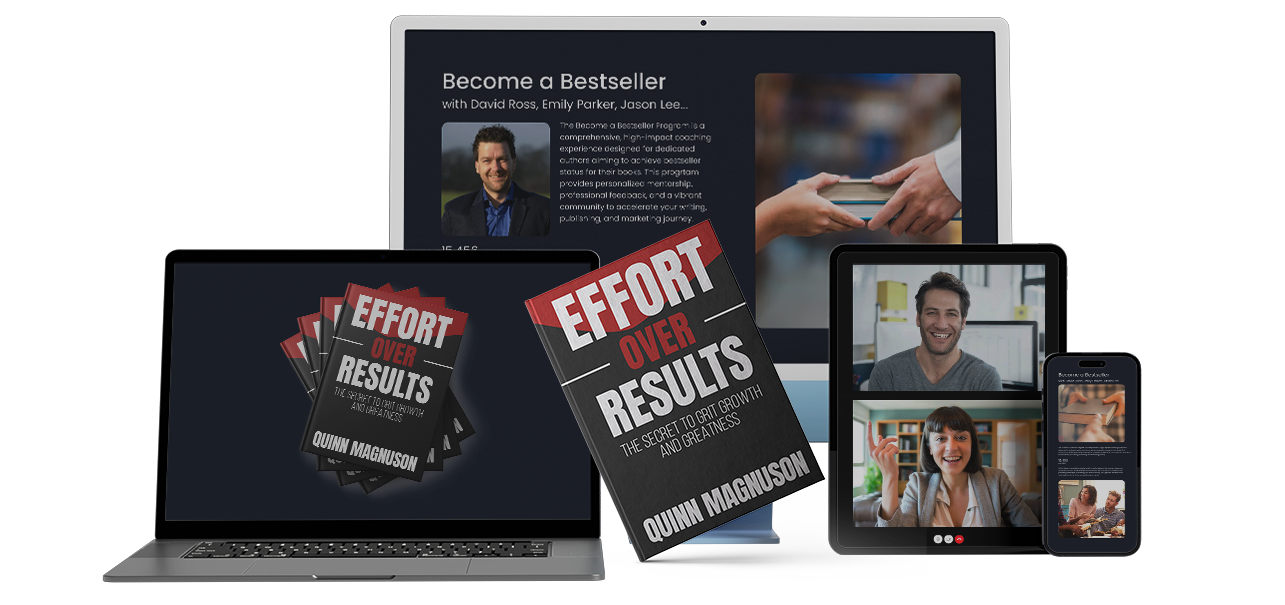 Laptop, notebook, and printed manuscript representing a fiction writer's workspace.